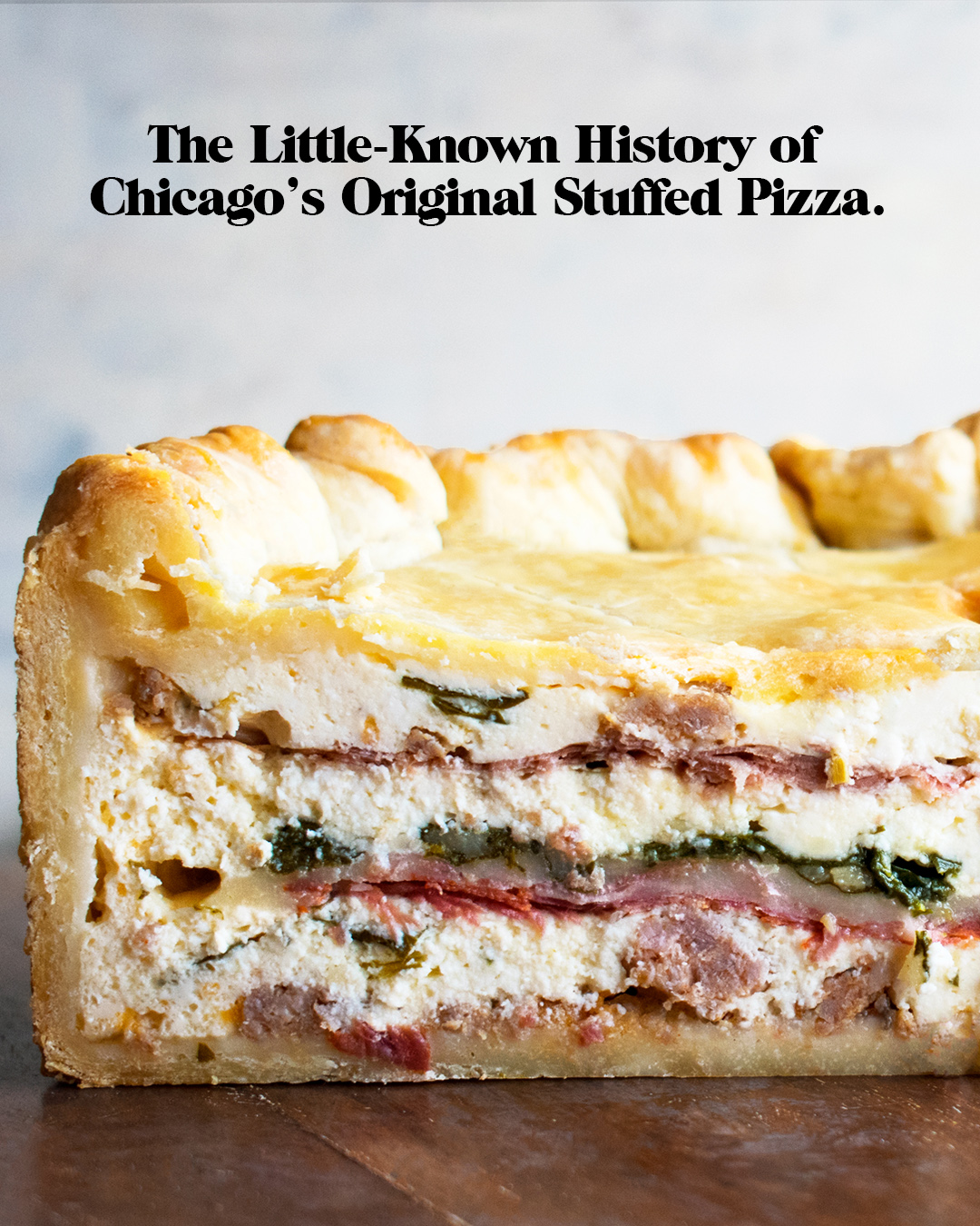 The Scarciedda - an Italian Easter Pie that inspired the Original Stuffed Pizza